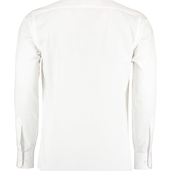 Kustom Kit Men´s Tailored Fit Poplin Shirt Long Sleeve