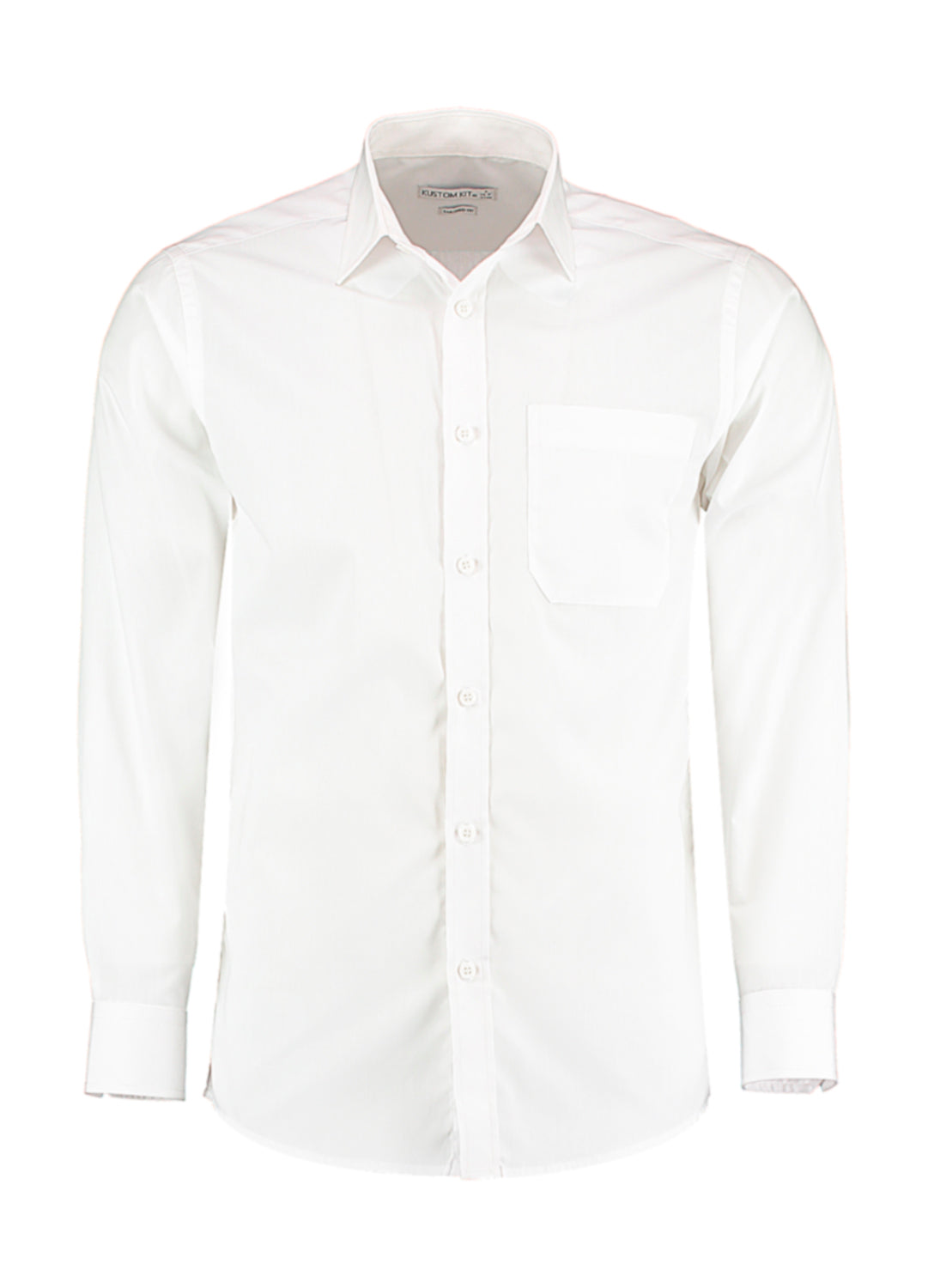 Kustom Kit Men´s Tailored Fit Poplin Shirt Long Sleeve