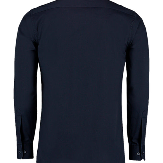 Kustom Kit Men´s Tailored Fit Poplin Shirt Long Sleeve