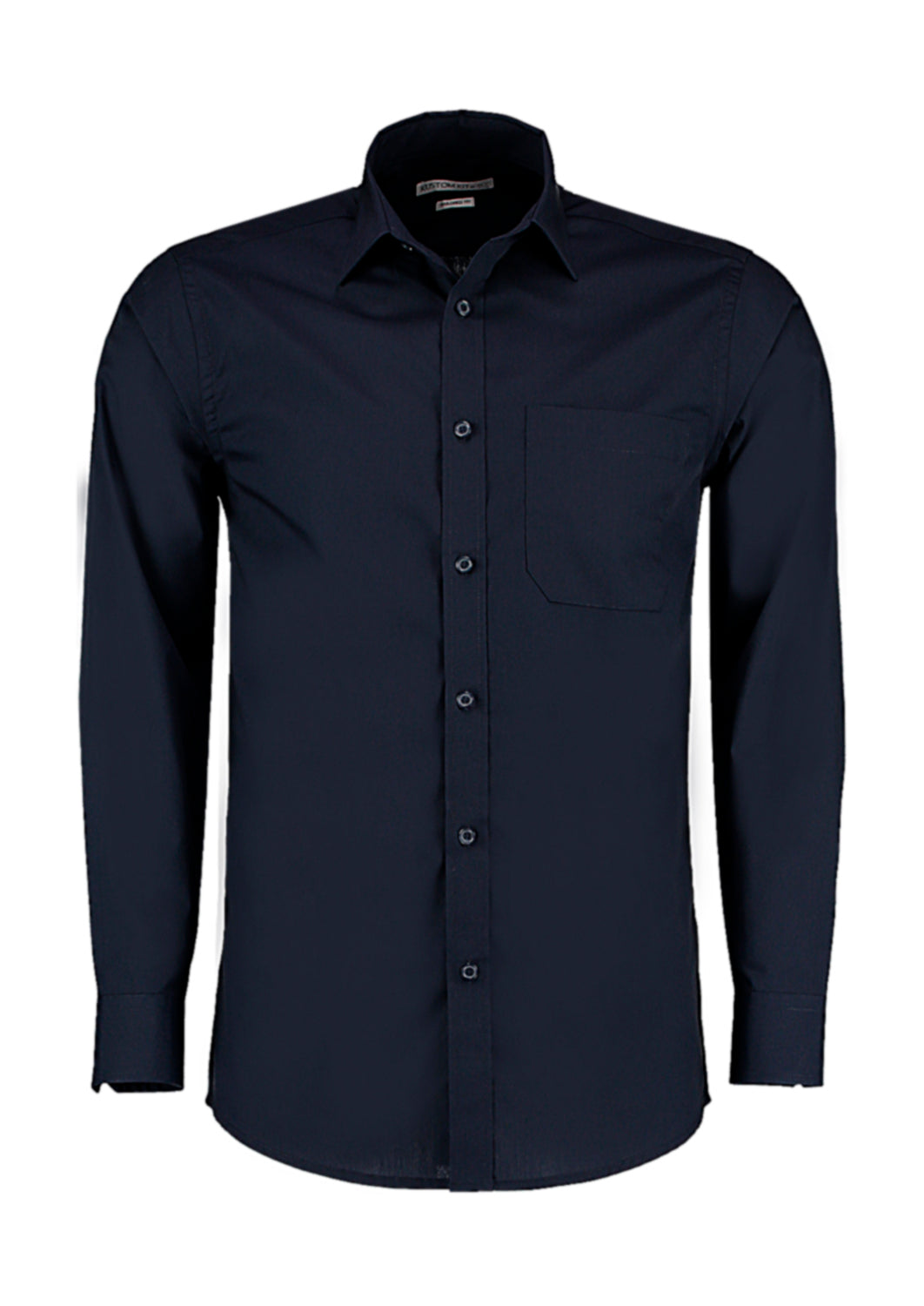 Kustom Kit Men´s Tailored Fit Poplin Shirt Long Sleeve