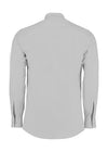 Kustom Kit Men´s Tailored Fit Poplin Shirt Long Sleeve