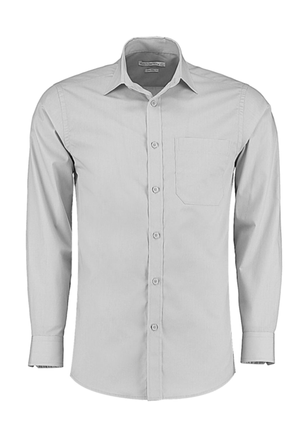 Kustom Kit Men´s Tailored Fit Poplin Shirt Long Sleeve