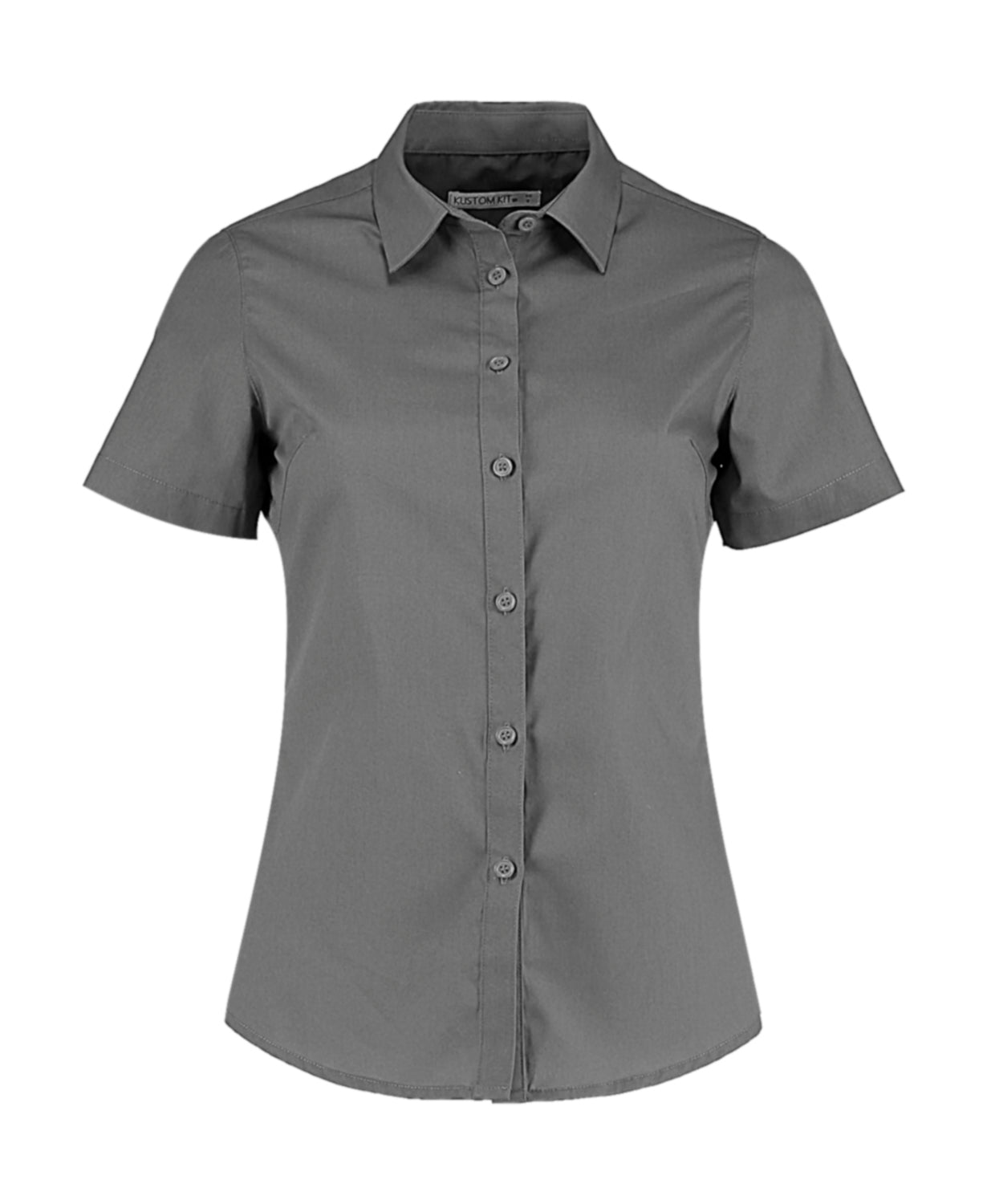 Kustom Kit Men´s Tailored Fit Pilot Shirt Short Sleeve