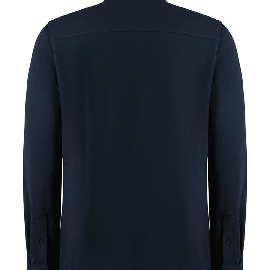 Kustom Kit Tailored Fit Superwash® 60º Pique Shirt Long Sleeve