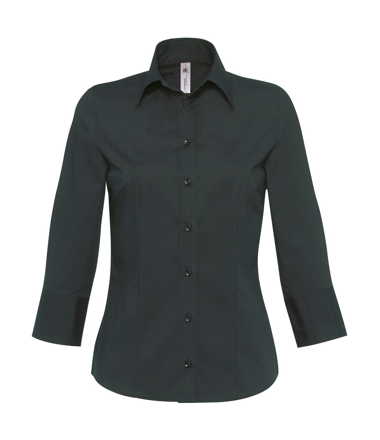 Milano/women Popelin Shirt 3/4 sleeves