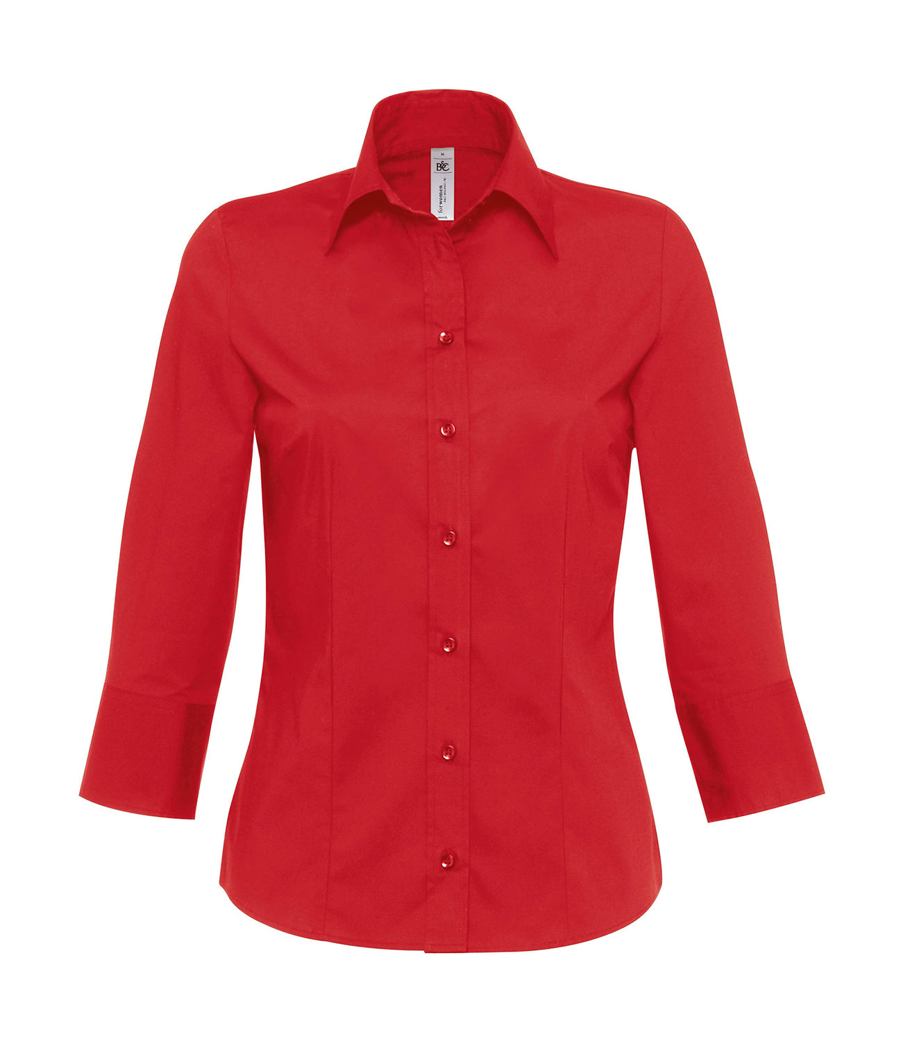 Milano/women Popelin Shirt 3/4 sleeves