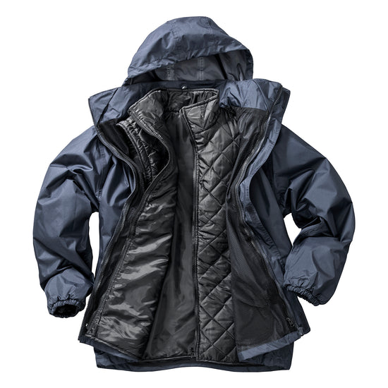 3-in-1 Jacket with quilted Bodywarmer
