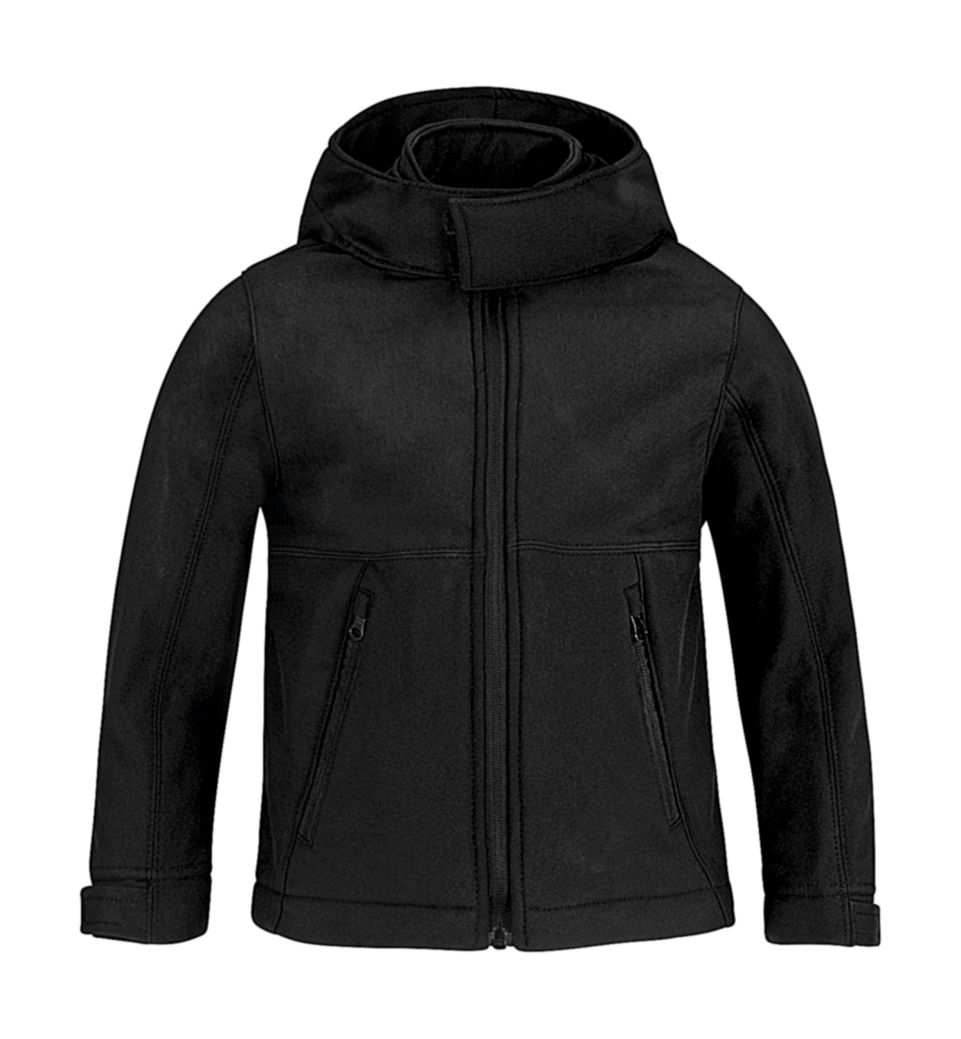 B&C COLLECTION Kids´ Hooded Softshell Jacket