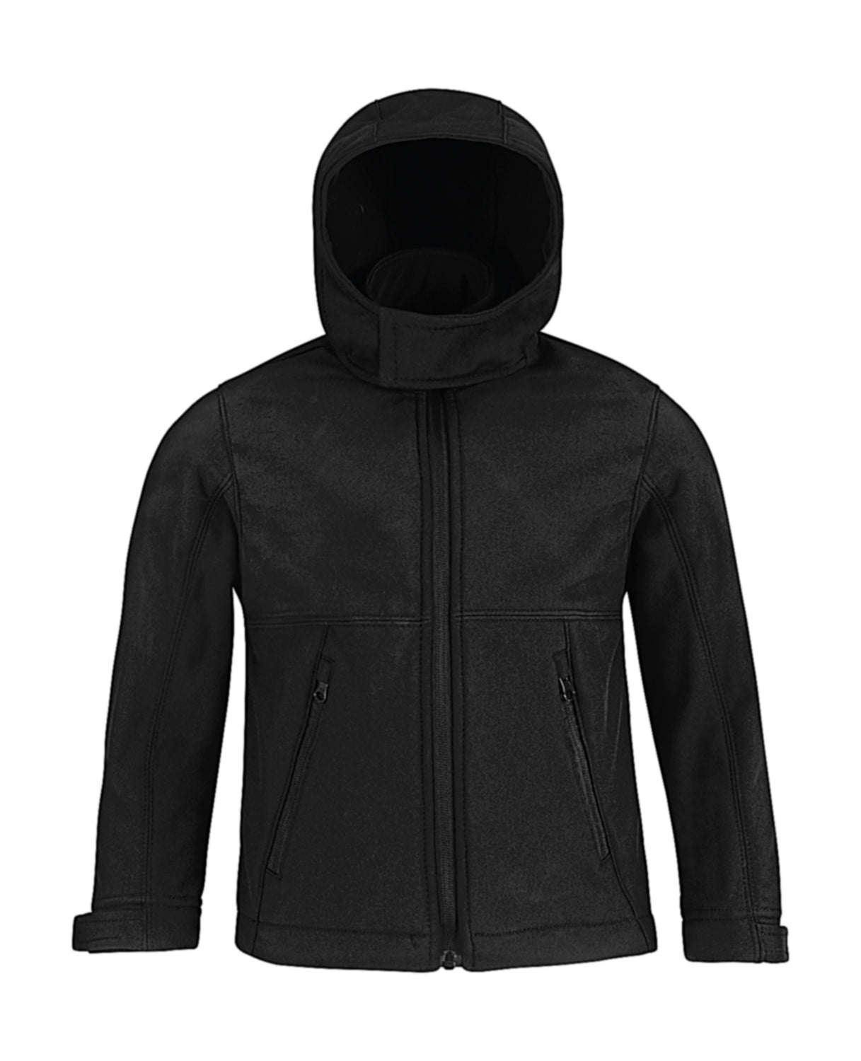 B&C COLLECTION Kids´ Hooded Softshell Jacket