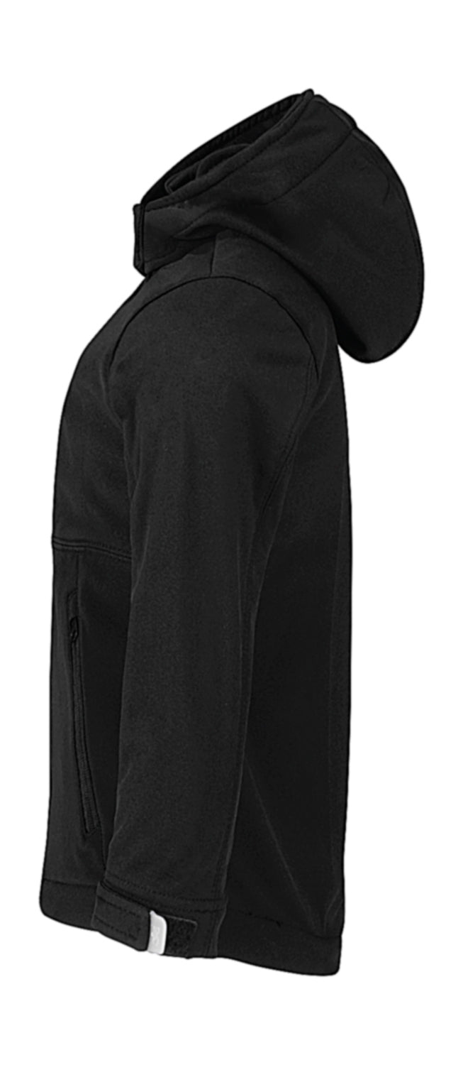 B&C COLLECTION Kids´ Hooded Softshell Jacket