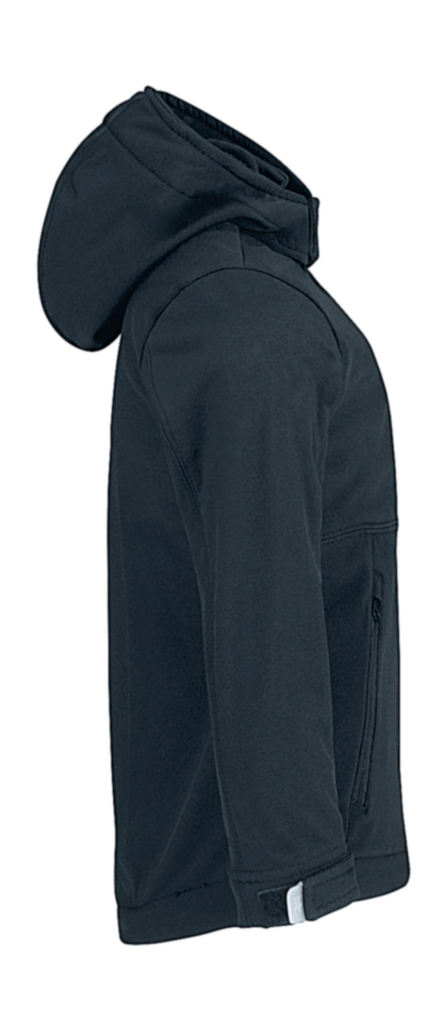 B&C COLLECTION Kids´ Hooded Softshell Jacket
