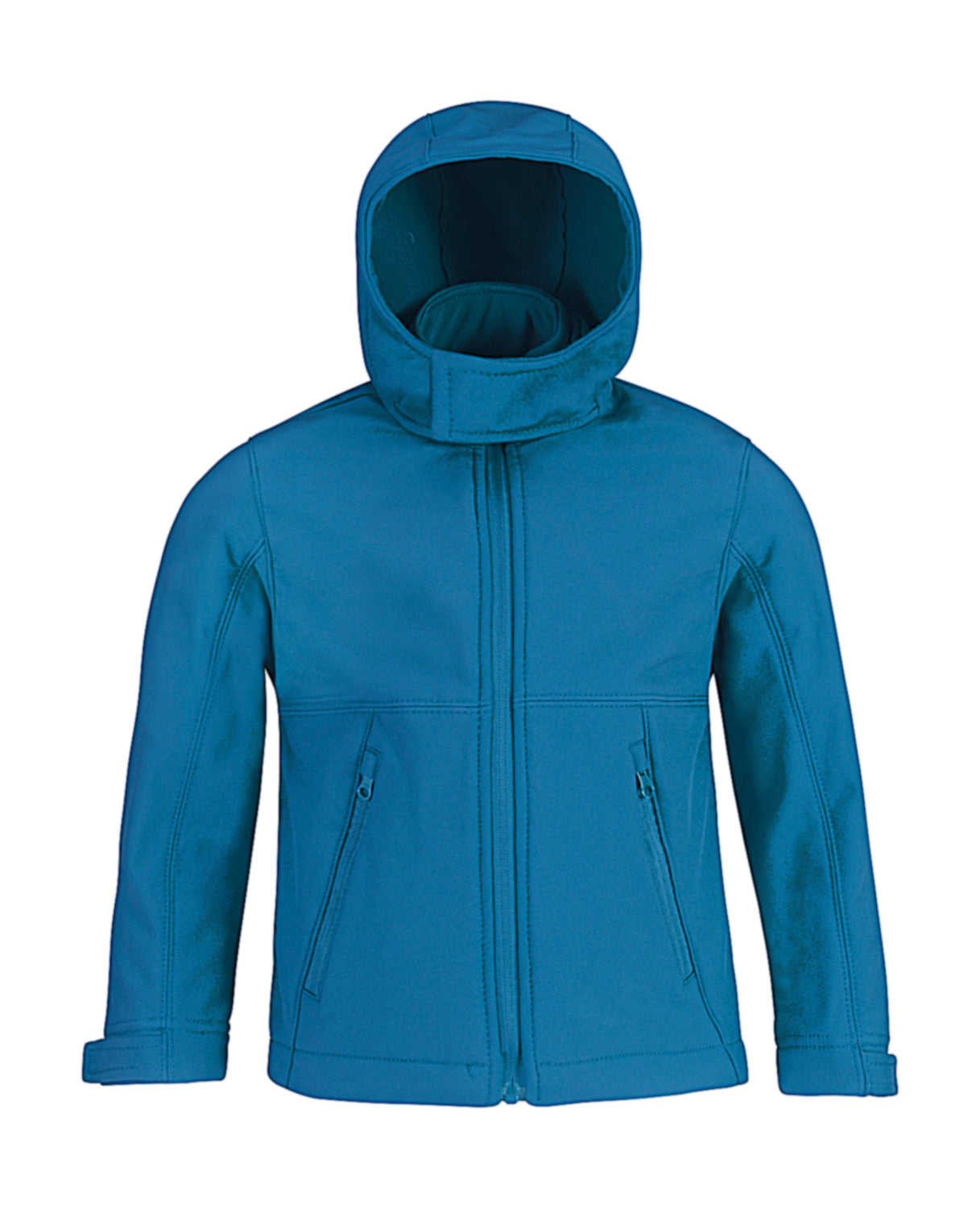 B&C COLLECTION Kids´ Hooded Softshell Jacket