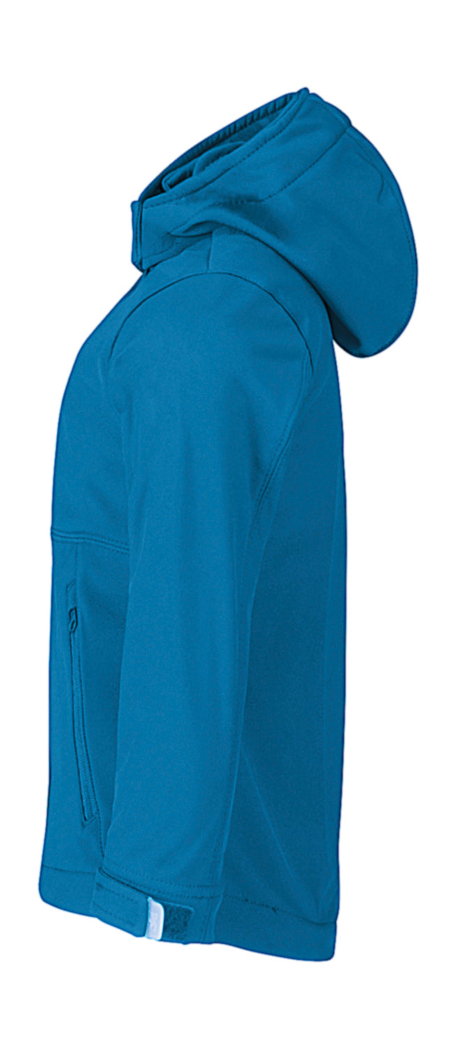 B&C COLLECTION Kids´ Hooded Softshell Jacket