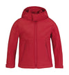 B&C COLLECTION Kids´ Hooded Softshell Jacket