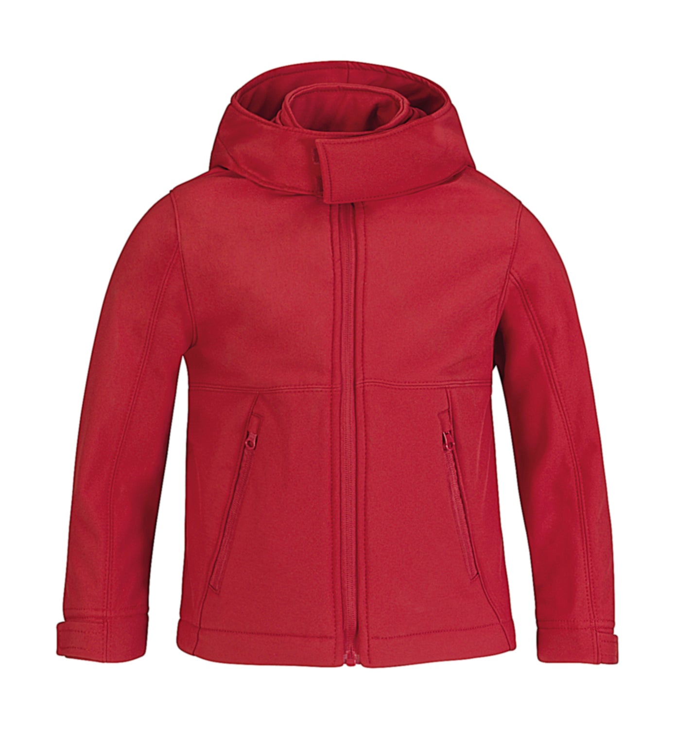 B&C COLLECTION Kids´ Hooded Softshell Jacket