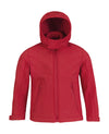 B&C COLLECTION Kids´ Hooded Softshell Jacket