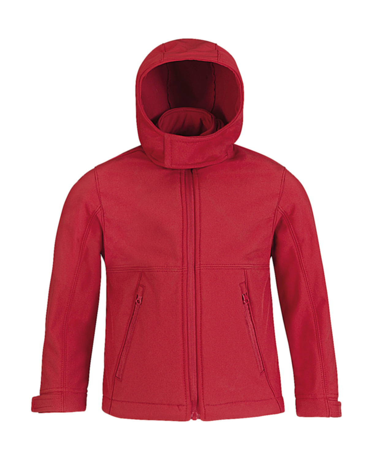 B&C COLLECTION Kids´ Hooded Softshell Jacket