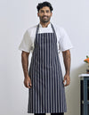 Premier Workwear Striped Bib Apron  --PW110