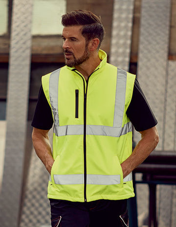 YOKO - Hi-Vis Softshell Huomioliivi (YK006)