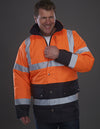 HUOMIOTAKKI - 2 Tone Motorway Jacket -HVP302