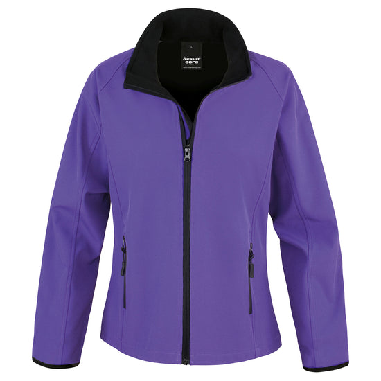 Ladies` Printable Softshell Jacket