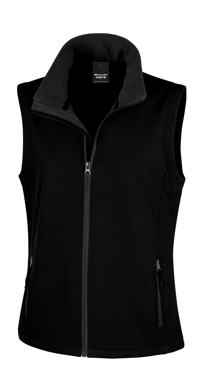 Women`s Printable Softshell Bodywarmer