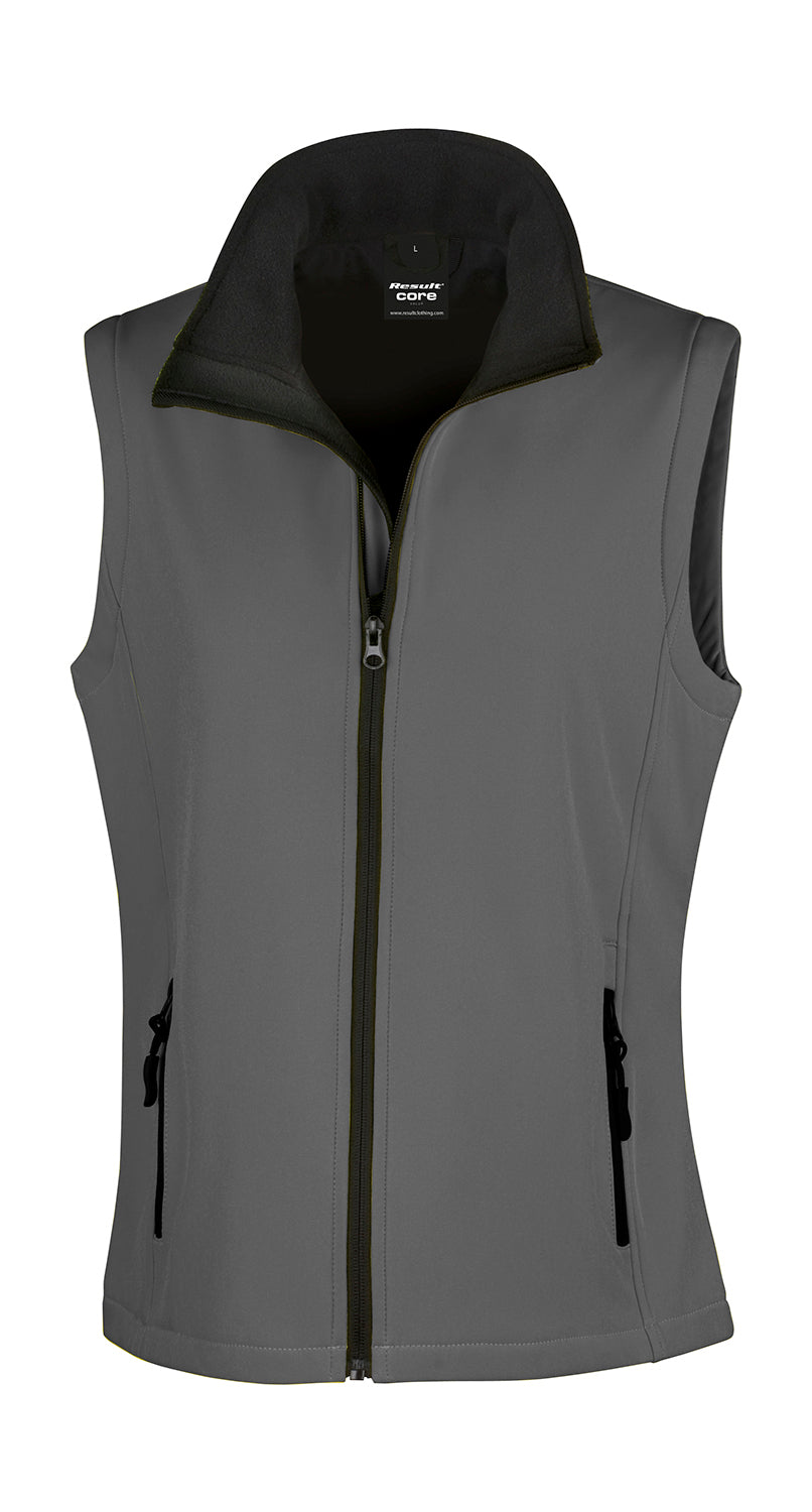 Women`s Printable Softshell Bodywarmer