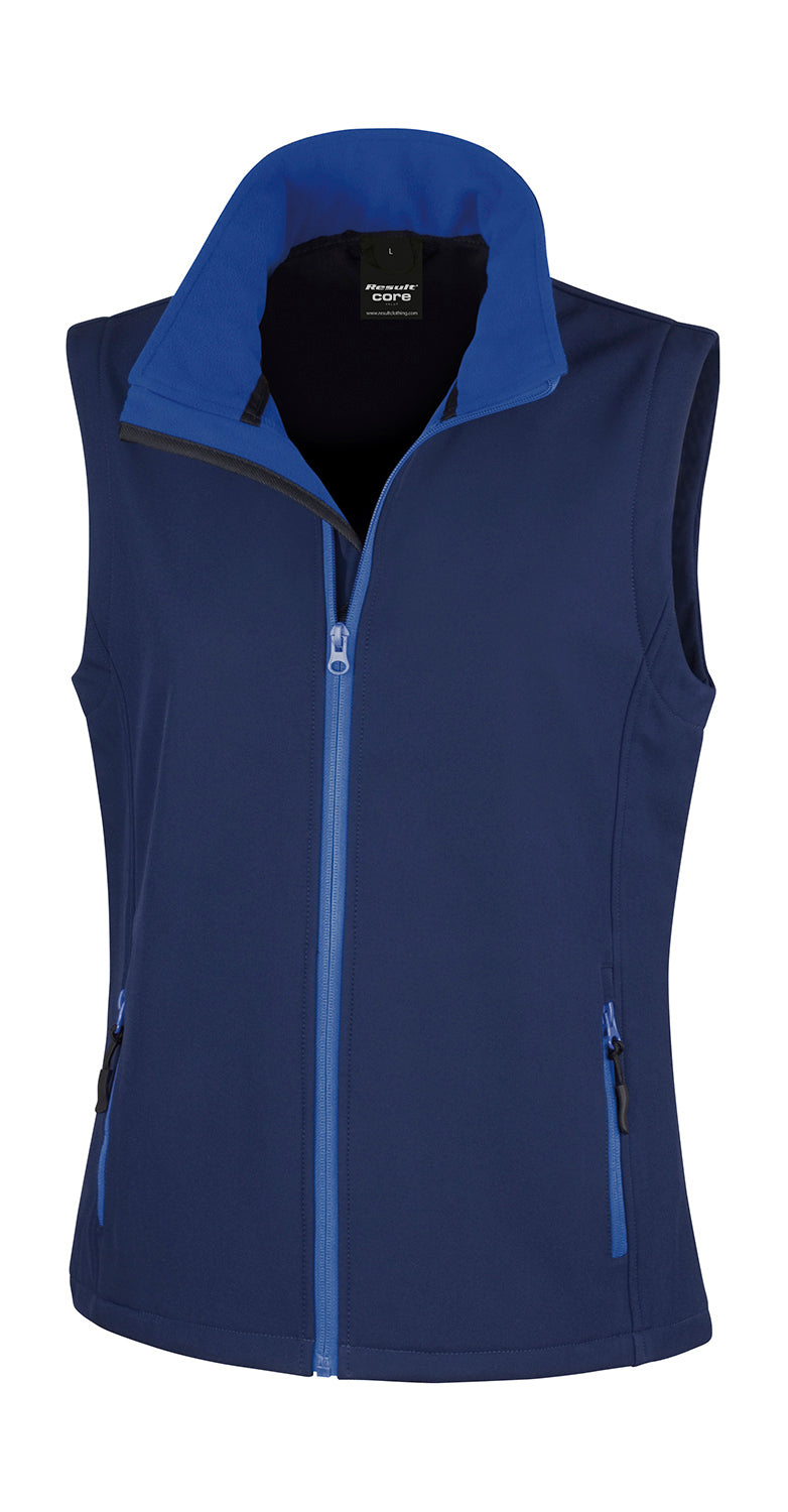 Women`s Printable Softshell Bodywarmer