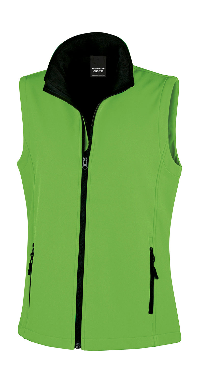 Women`s Printable Softshell Bodywarmer
