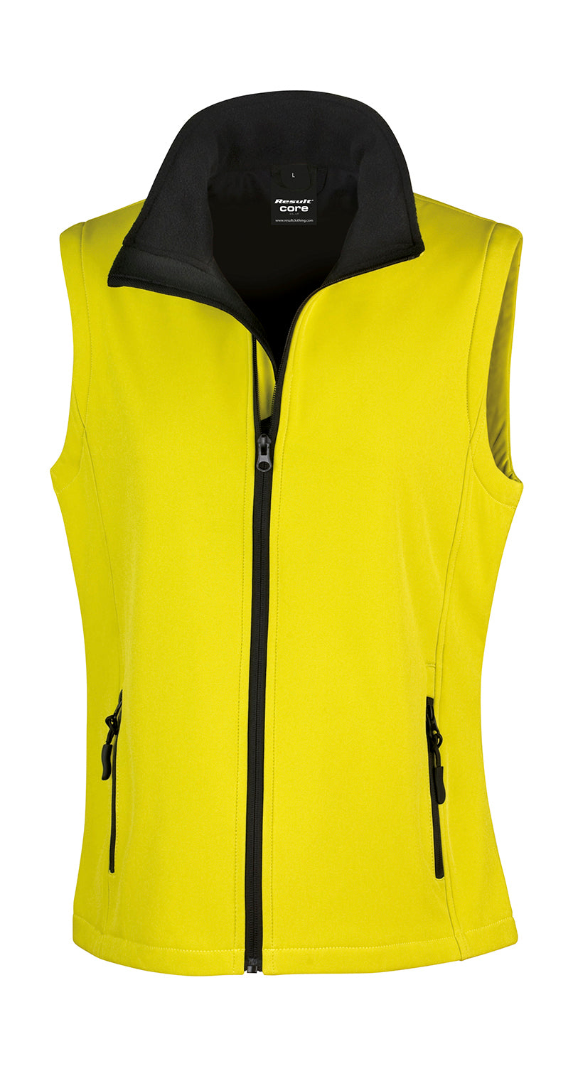 Women`s Printable Softshell Bodywarmer