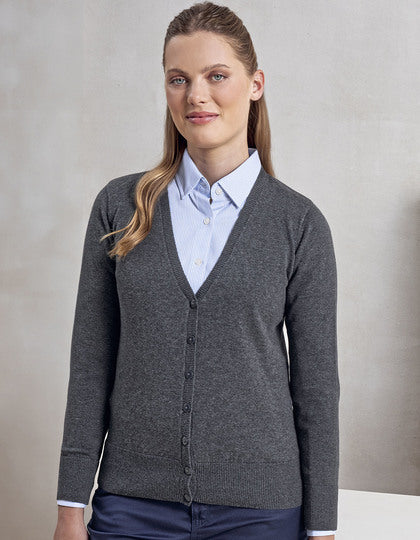 Premier Workwear Women´s Button Through Knitted Cardigan  --PW697