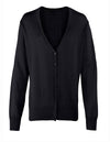 Premier Workwear Women´s Button Through Knitted Cardigan  --PW697