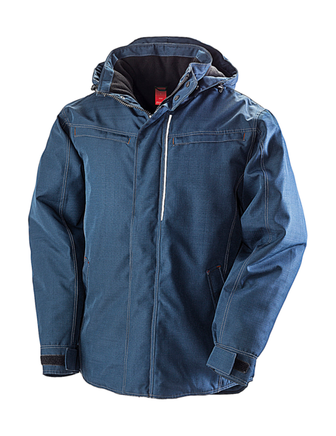 Denim Texture Rugged Jacket