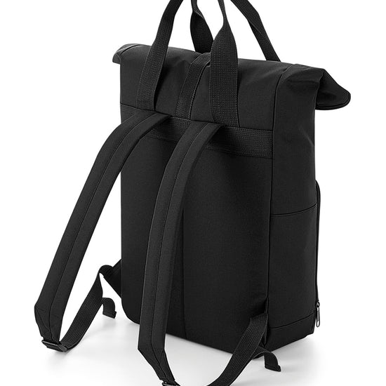 Recycled Twin Handle Roll-Top Backpack