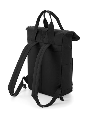 Recycled Twin Handle Roll-Top Backpack