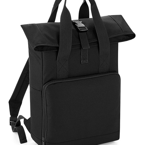 Recycled Twin Handle Roll-Top Backpack