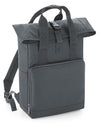 Recycled Twin Handle Roll-Top Backpack