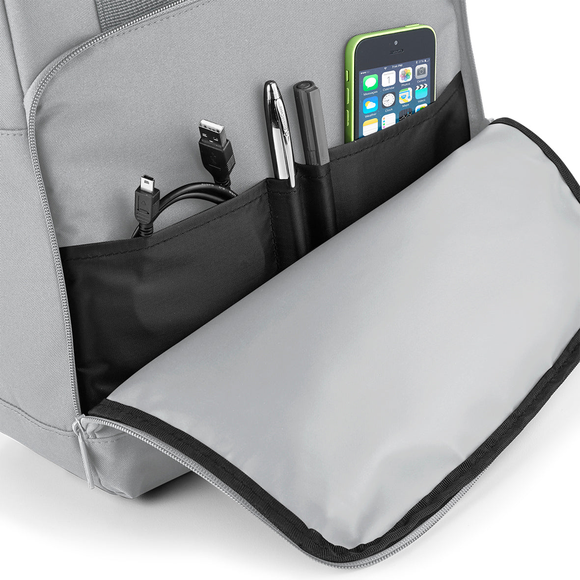 BagBase Twin Handle Roll-Top Backpack