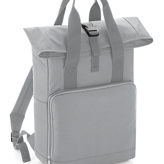 Recycled Twin Handle Roll-Top Backpack