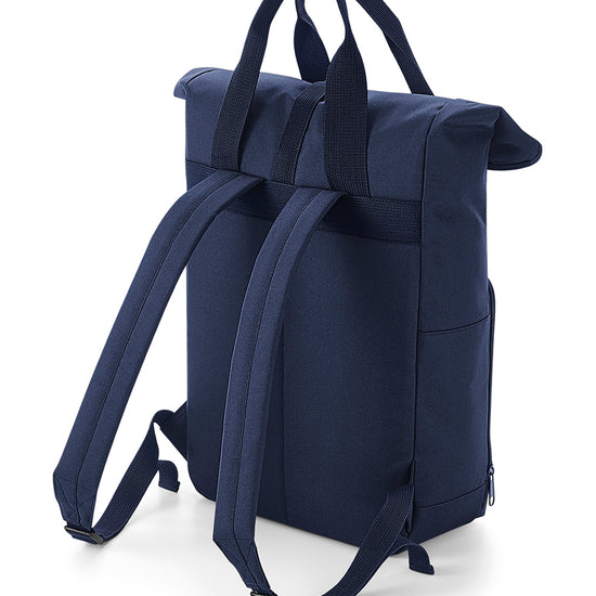 Recycled Twin Handle Roll-Top Backpack