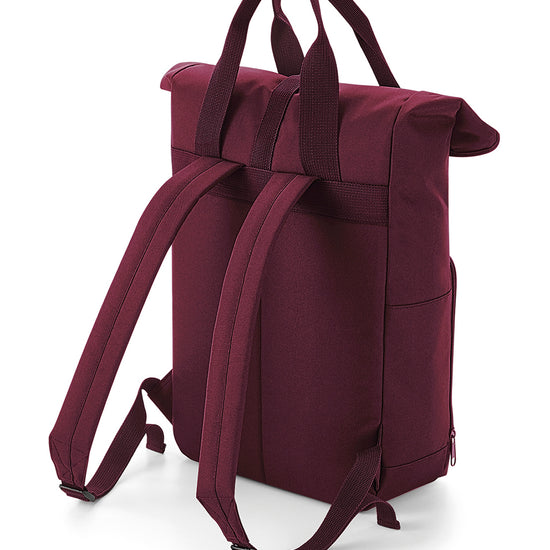 Recycled Twin Handle Roll-Top Backpack