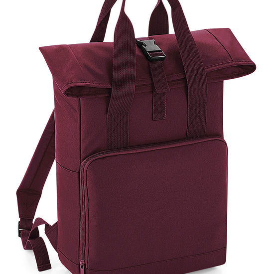 Recycled Twin Handle Roll-Top Backpack