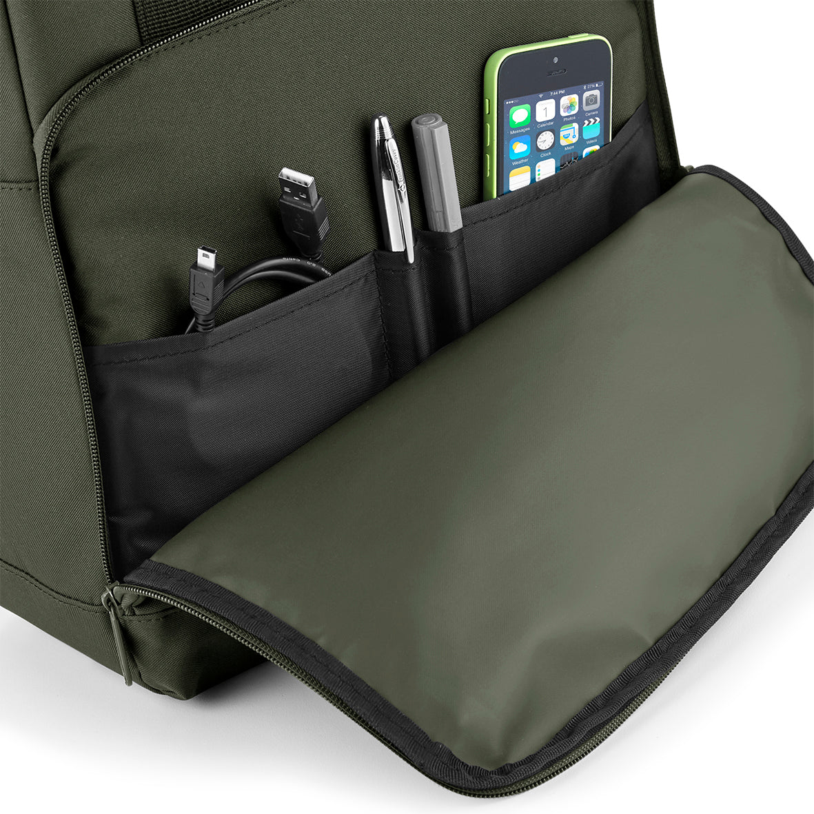 BagBase Twin Handle Roll-Top Backpack