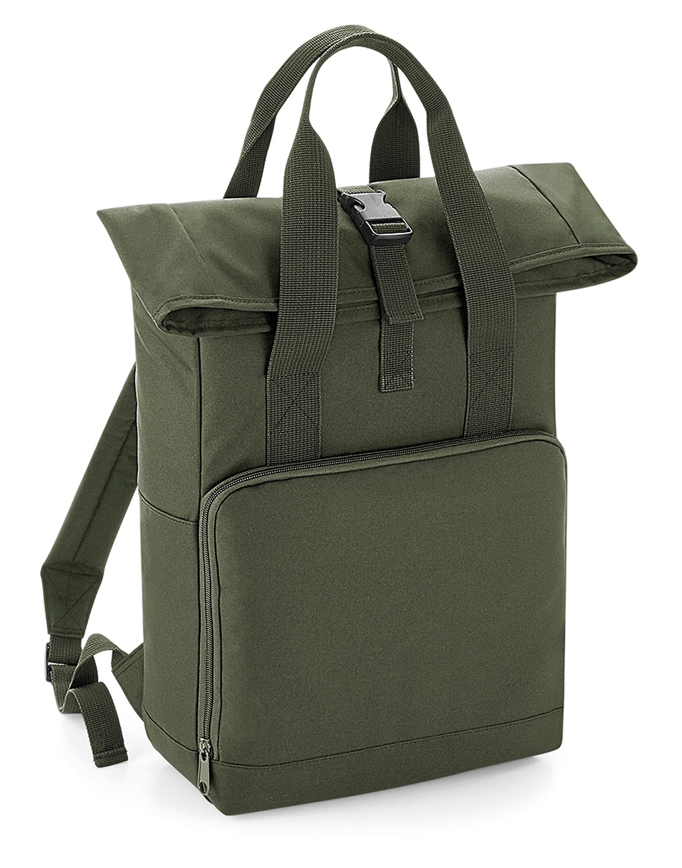 Recycled Twin Handle Roll-Top Backpack