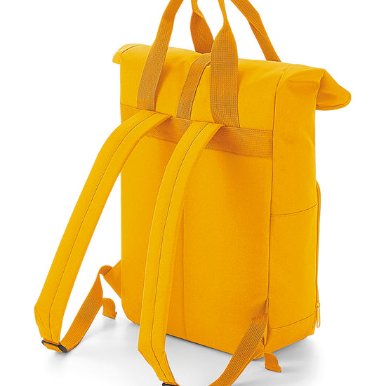 Recycled Twin Handle Roll-Top Backpack