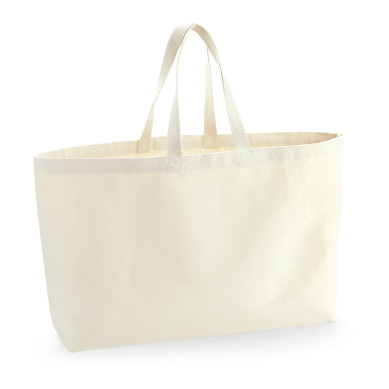 Oversized Canvas Tote Bag