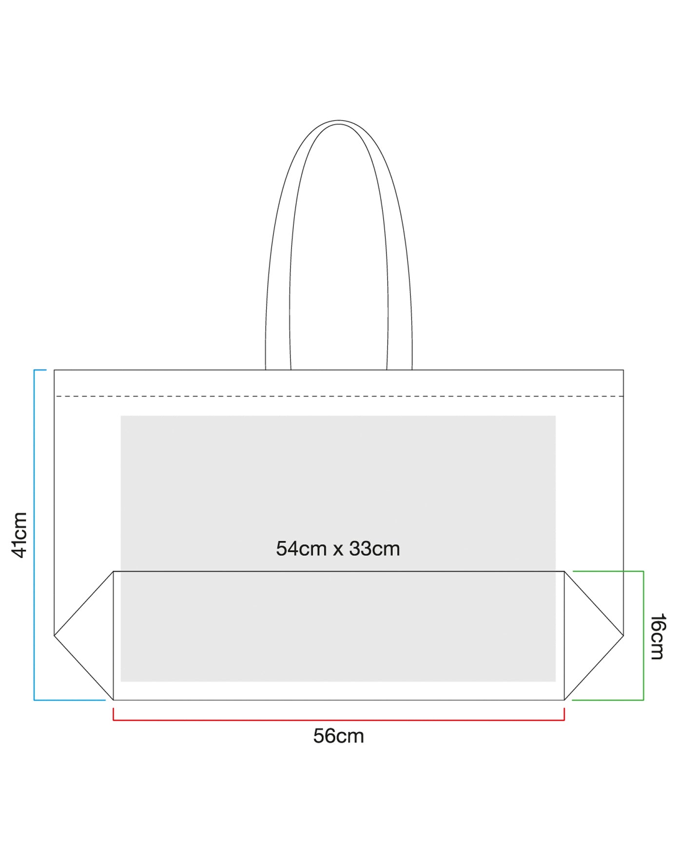 Oversized Canvas Tote Bag