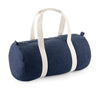 BagBase Denim Barrel Bag