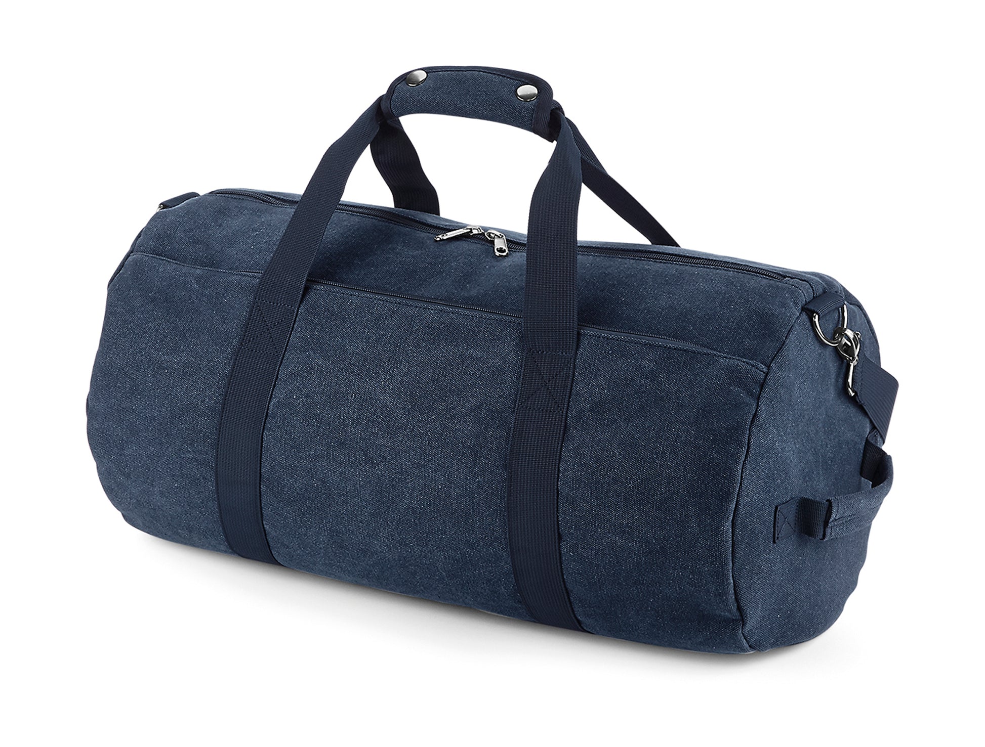 BagBase Vintage Canvas Barrel Bag