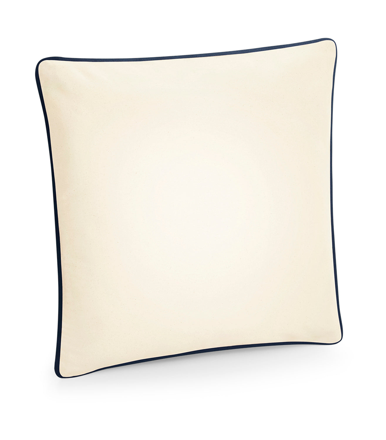 Fairtrade Cotton Piped Cushion Cover